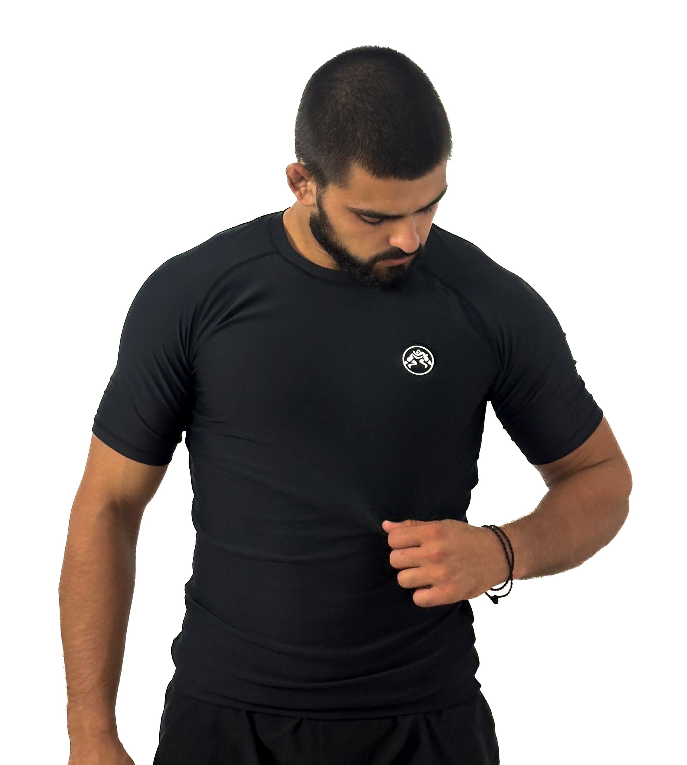RASHGUARD LOGO BLANCO