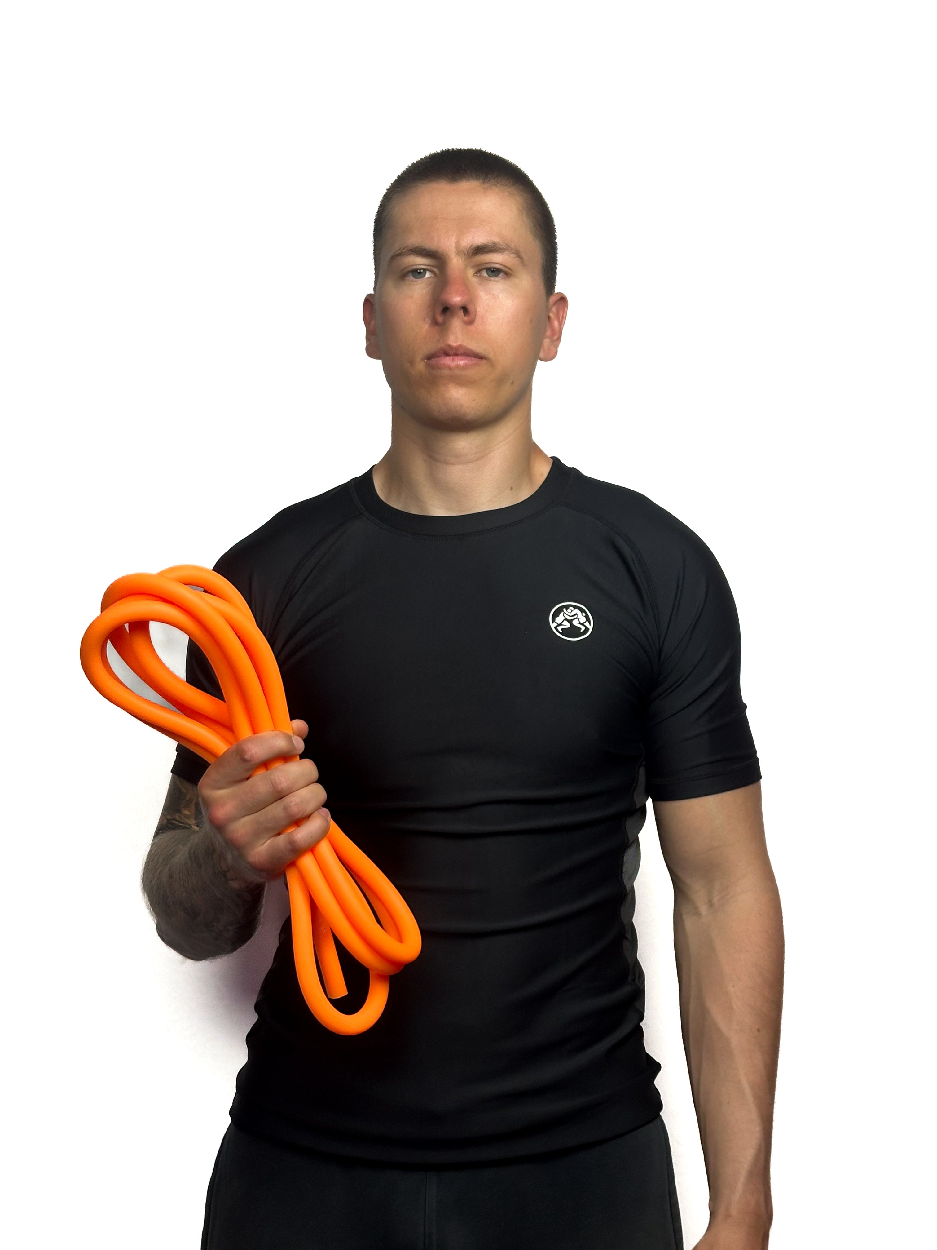PACK SOLITARIO (Banda + Rashguard logo blanco)