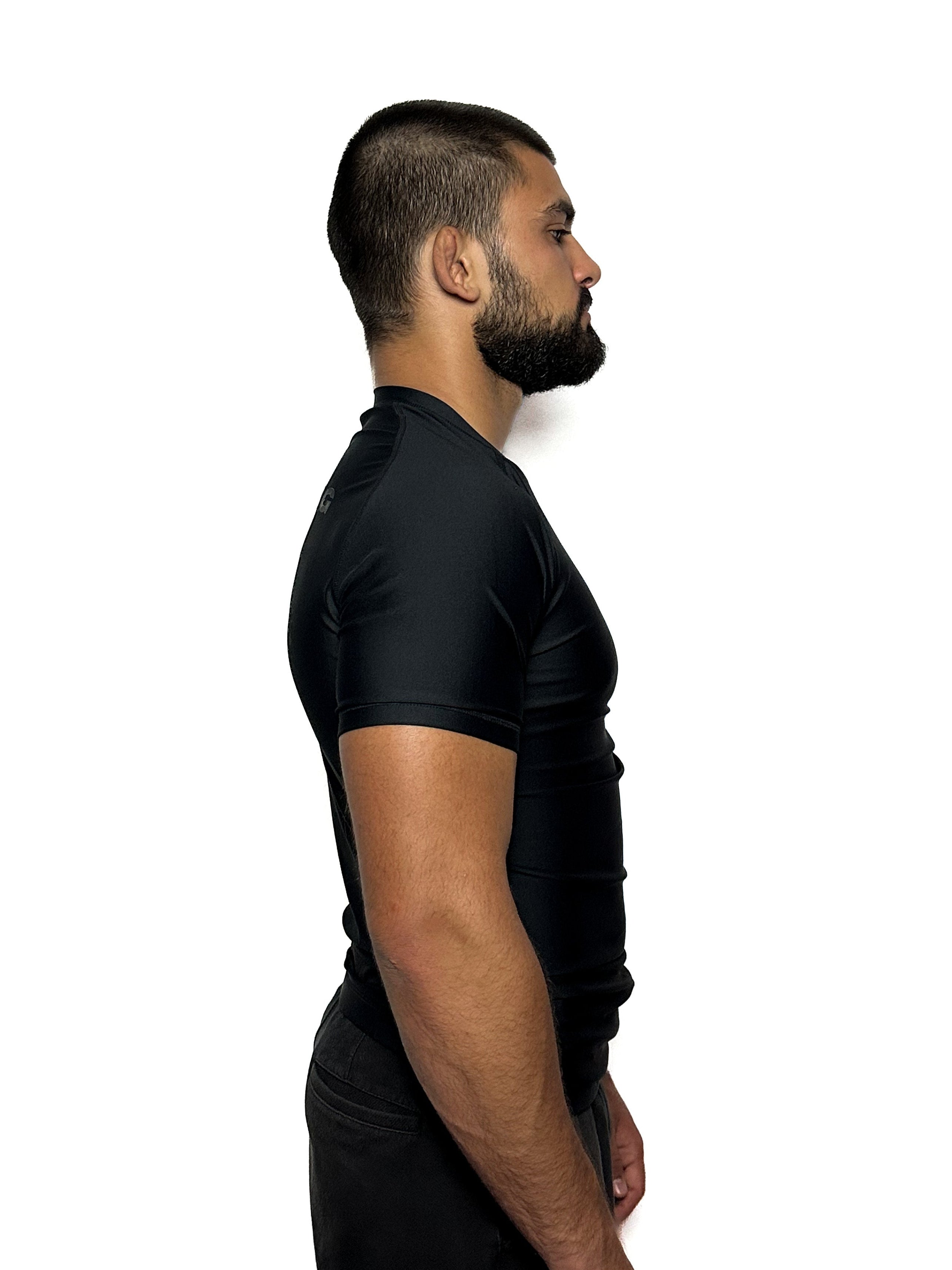 RASHGUARD LOGO NEGRO